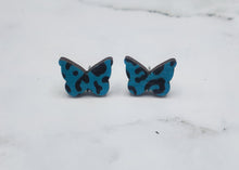 Load image into Gallery viewer, Turquoise Leopard Earrings
